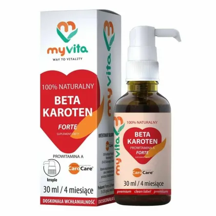 Beta Karoten Forte Krople 30 ml - MyVita
