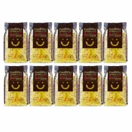 10 x Makaron Ryżowy z Kurkumą Świderki Bezglutenowy 300 g - Risolino