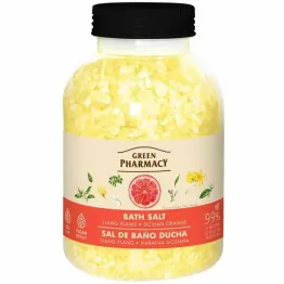 Sól do Kąpieli Ylang-Ylang i Sycylijska Pomarańcza 1 kg - Green Pharmacy