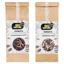 Herbata Czarna Superior Rozgrzewająca Woń 50 g - Big Nature + Herbata Czarna SUPERIOR KOMINKOWY CZAR 50 g - Big Nature