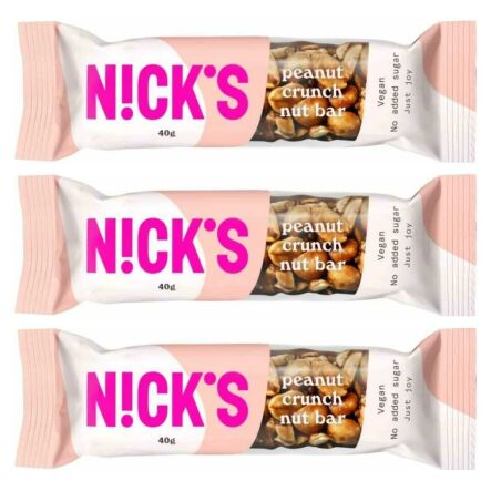 3 x Baton z Orzeszkami Ziemnymi i Czekoladą 40 g - Nicks