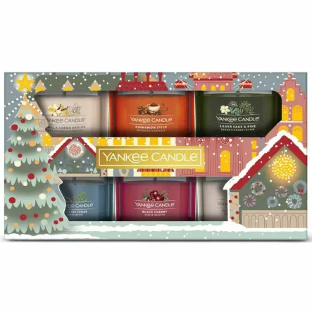 Zestaw 6 Świec Mini PASSPORT TO THE HOLIDAYS (6 x 37 g) - Yankee Candle