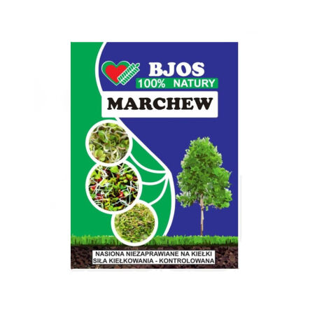 Nasiona na Kiełki Marchew 30 g Bjos - Przecena Krótka Data Minimalnej Trwałości