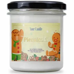 Świeca Sojowa Zapachowa w Szkle PIERNICZKI 300 ml - Your Candle
