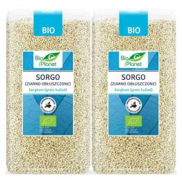 2 x Sorgo Ziarno Obłuszczone Bio 500 G - Bio Planet
