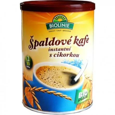 Kawa Orkiszowa Instant z Cykorią Bio 100 g - Biolinie 