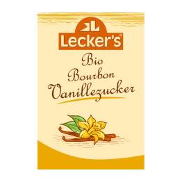 Cukier Waniliowy Bourbon Bio 8 g - Lecker's