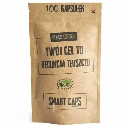Smart Caps - Twój Cel To: Redukcja Tłuszczu 100 Kapsułek - Simple Day