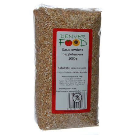 Kasza Owsiana Bezglutenowa 1 kg - Denver Food