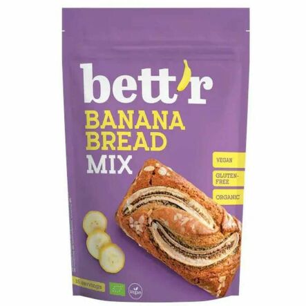 Chleb Bananowy Mieszanka Bezglutenowa Bio 300 g - Bettr
