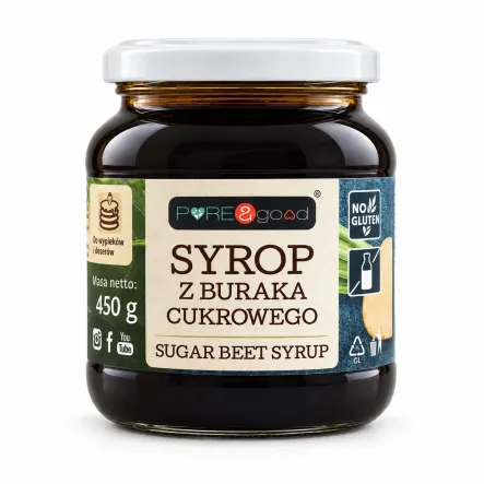 Syrop z Buraka Cukrowego 450 g - PURE&good