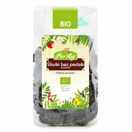 Śliwki bez Pestek (Suszone) Bio 200 g - Bio Raj