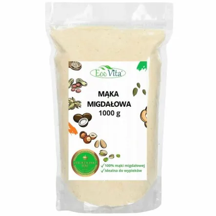 Mąka Migdałowa 1 kg - EOOVITA