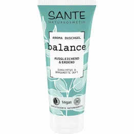 Żel Pod Prysznic Balance Eukaliptus i Bergamotka Eco 200 ml - Sante