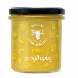 Miód z Cytryną 430 g - Pasieki Sadowskich