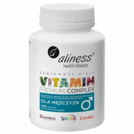 Premium Vitamin Complex dla Mężczyzn 120 Tabletek - Aliness