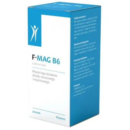 F-MAG B6 Magnez i Witamina B6 Proszek 60 porcji - Formeds