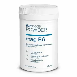 MAG B6 (Magnez i Witamina B6) Proszek 60 Porcji - Formeds