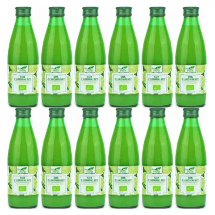 12 x Sok z Limonki Tłoczony NFC Bio 250 ml - Bio Planet