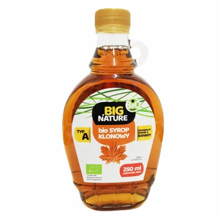 Syrop Klonowy Bio Typ A 250 ml - Big Nature