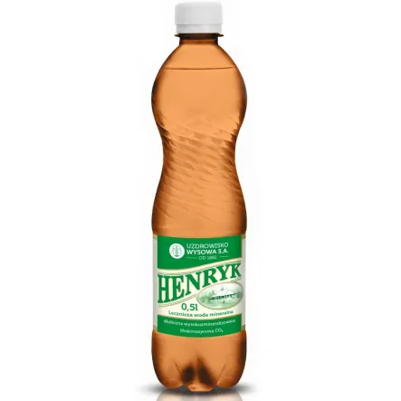 Woda Lecznicza 0,5 l HENRYK - Uzdrowisko Wysowa