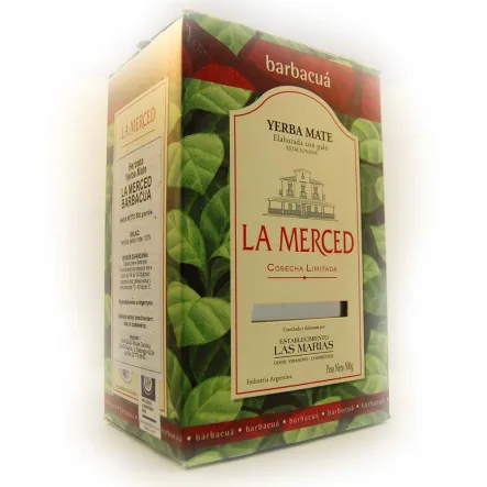 Yerba Mate La Merced Barbacua 500 G