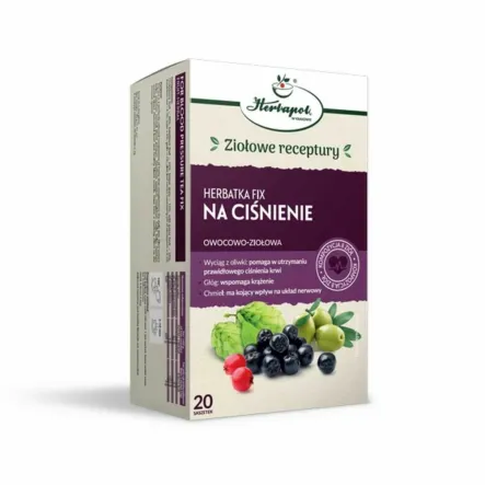 Herbatka NA CIŚNIENIE FIX 40 g (20x 2 g) - Herbapol Kraków