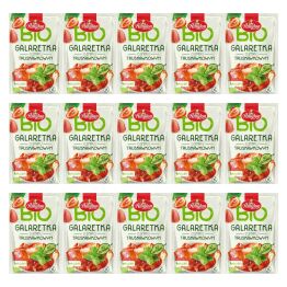 15 x Galaretka o Smaku Truskawkowym z Agarem Bezglutenowa BIO 40 g - Amylon