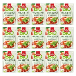 15 x Galaretka o Smaku Truskawkowym z Agarem Bezglutenowa BIO 40 g - Amylon