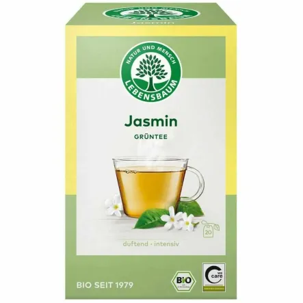 Herbata Zielona Jaśminowa Bio 30 g (20x 1,5 g) - Lebensbaum