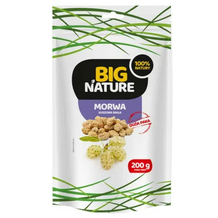 Morwa Suszona Biała 200 g - Big Nature