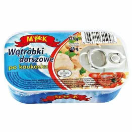 Wątróbki Dorszowe po Kaukasku 115 g - MK