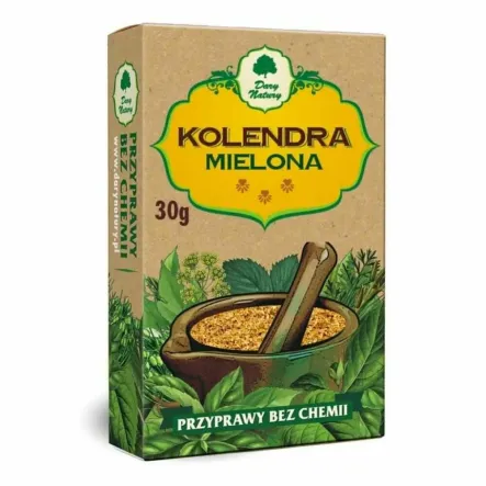 Kolendra Mielona 30 g - Dary Natury