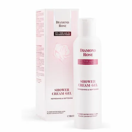 Kremowy Żel Pod Prysznic Odświeżający 200 ml - Diamond Rose
