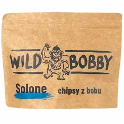 Chipsy z Bobu Smażone Solone 100 g - Wild Bobby