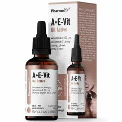 Witaminy A + E - Vit Oil Active Krople 30 ml - Pharmovit