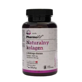 Naturalny Kolagen z Dzikiego Dorsza w Proszku + Witamina C 101,6 g Pharmovit