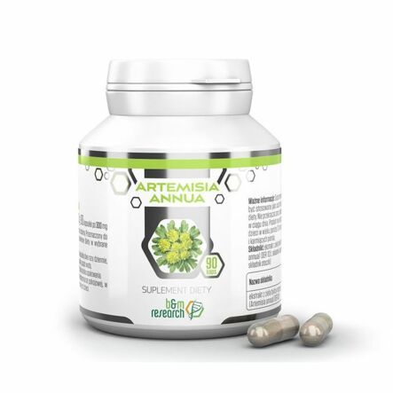 ARTEMISIA ANNUA  Bylica Roczna Artemizyna 90 Kapsułek - B&M Research