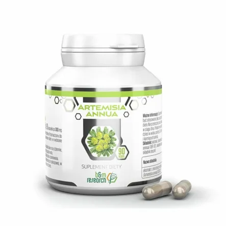 ARTEMISIA ANNUA  Bylica Roczna Artemizyna 90 Kapsułek - B&M Research