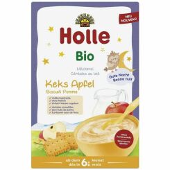 Kaszka Zbożowa Mleczna Ciasteczkowo - Jabłkowa Bez Dodatku Cukru Bio 250 g - Holle