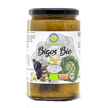 Bigos Wegański Bezglutenowy Bio 740 g - Bio Food (data: 08.02.2025)