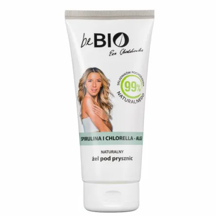 Żel pod Prysznic Spirulina i Chlorella - Algi 200 ml - beBio