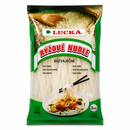 Makaron Ryżowy Wstążki 3 mm 240 g - Lucka