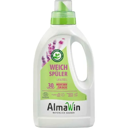 Płyn do Płukania i Zmiękczania Tkanin Lawendowy 750 ml - Almawin