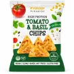 Chrupki Piramidki Proteinowe o Smaku Pomidora z Bazylią Bezglutenowe 60 g - Popcrop