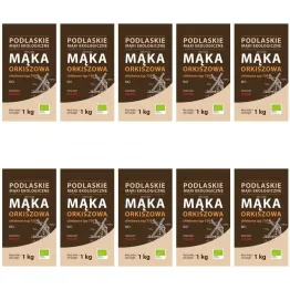 10 x Mąka Orkiszowa Chlebowa Bio 1 kg TYP 750 - BioLife
