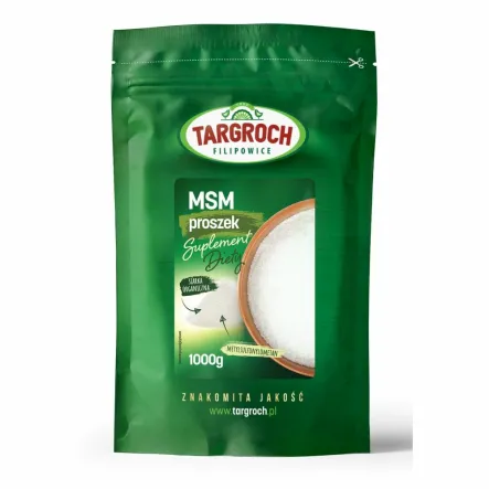 MSM Proszek - Suplement Diety 1 kg - Targroch