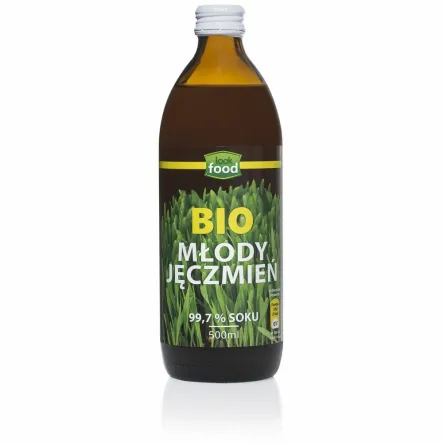 Sok z Młodego Jęczmienia Bio 500 ml  Look Food