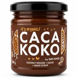 Krem Kokosowy z Kakao BIO 200 g - Diet Food