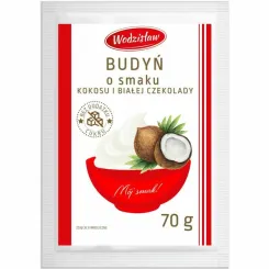 Budyń o Smaku Kokosu i Białej Czekolady z Erytrytolem 70 g - Wodzisław